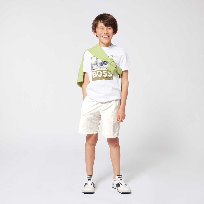 BOSS Slim Fit T-Shirt 4Y - 10Y image number 1